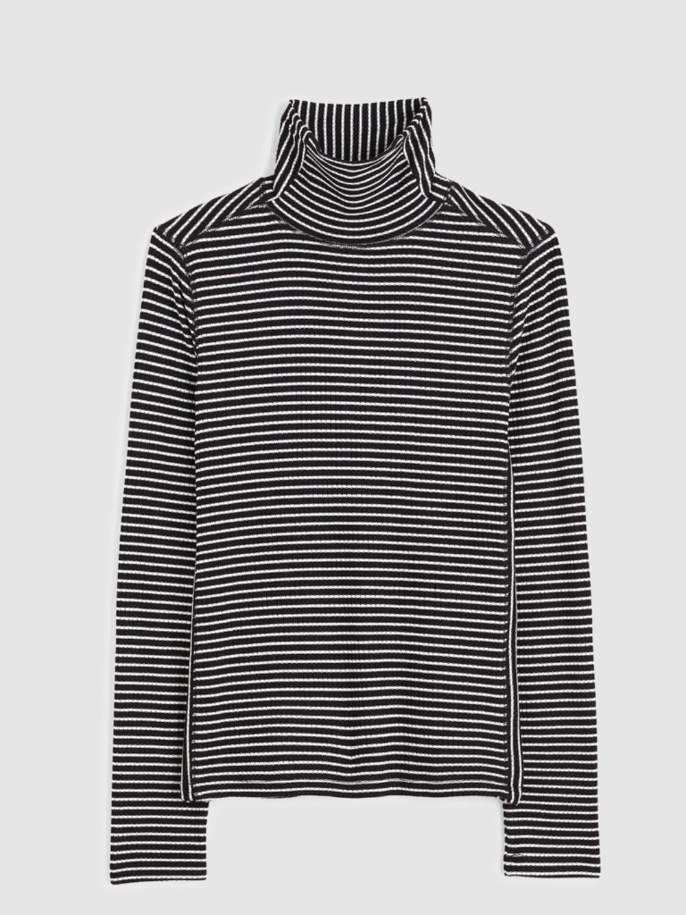 NWT MADEWELL Ribbed Turtleneck Long Sleeve Tee size women’s extra large